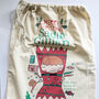 Personalised Father Christmas Sack, thumbnail 8 of 8