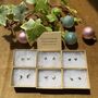 Six Pairs Sterling Silver Stud Everyday Stud Earrings For Christmas, thumbnail 1 of 10