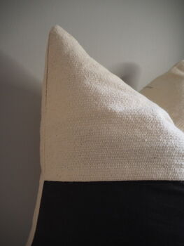 Mudcloth And Linen Scatter Cushion, 4 of 7