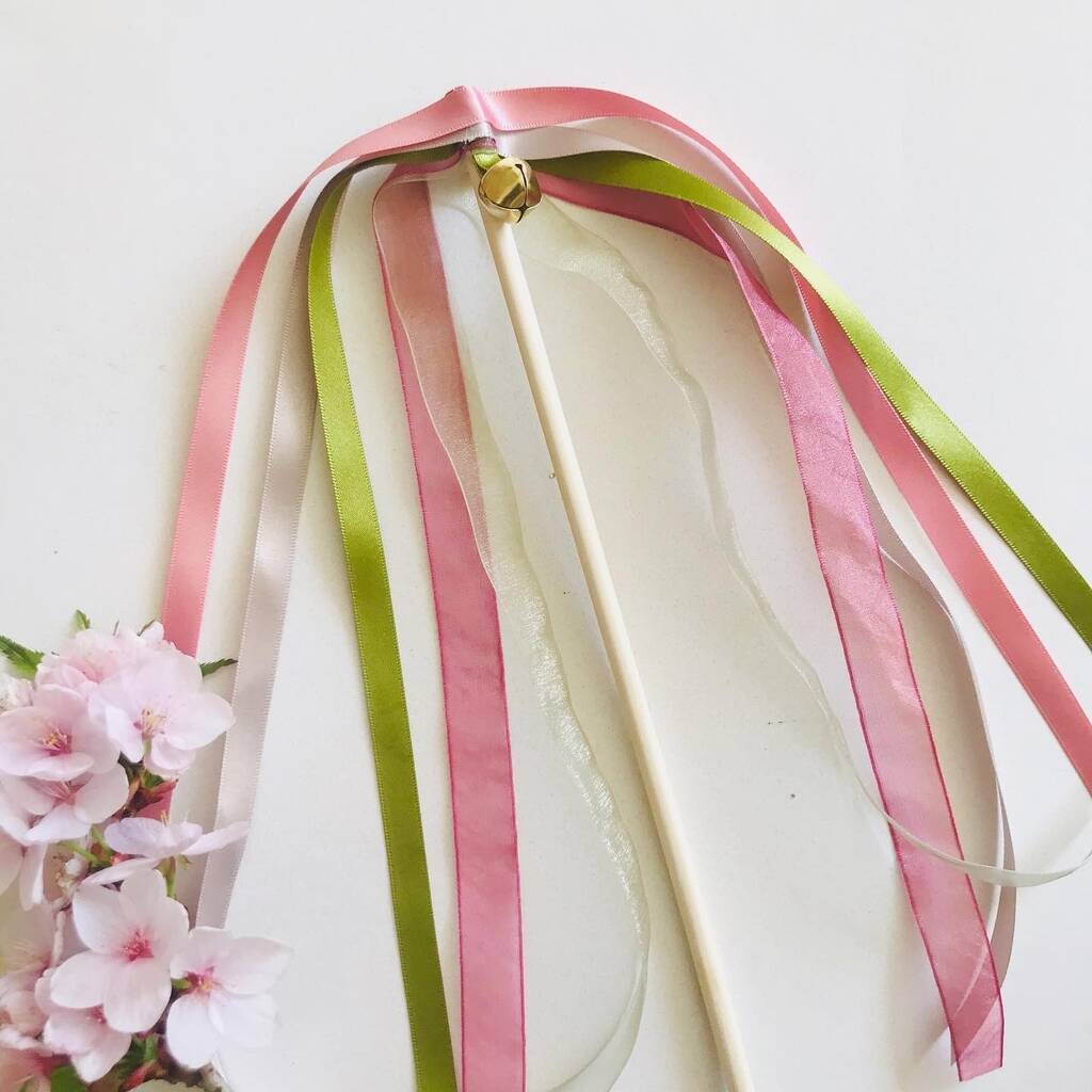 Wedding Wands // Vintage Wand // Wand With Bell By Tigerlily Paper
