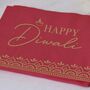 Red Happy Diwali Paper Napkins X 16, thumbnail 3 of 3