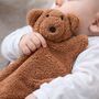 Personalised Soft Teddy Bear And Sheep Comforter For Newborn, thumbnail 10 of 13