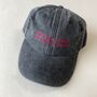 Just A Girl Personalised Slogan Cap, thumbnail 7 of 7