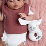 Personalised Bunny Rattle, thumbnail 3 of 5