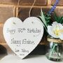 Personalised Birthday Name Heart 50th 60th 70th, thumbnail 10 of 11