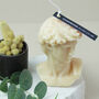 Large Bust Of David In Eco Wax, thumbnail 8 of 8