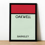 Oakwell Monopoly Barnsley Football Print, thumbnail 1 of 2