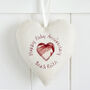 Personalised 30th Pearl Wedding Anniversary Heart Gift, thumbnail 8 of 9