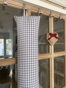 Custom Length Draught Excluder With Filling, Farmhouse Decor, 3 of 4