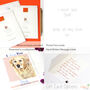 Personalised 'I Woof You' Dog Birthday Card, thumbnail 7 of 7