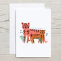 Tiger Mother's Day Card For Mummy, thumbnail 3 of 3
