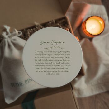 Personalised Ivf Candle Gift, 2 of 7