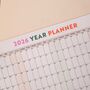 2026 A1 Year Wall Planner | Work Hard, Play Nice, thumbnail 2 of 8