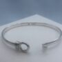 Personalised Sterling Silver Bangle Bracelet, thumbnail 7 of 11