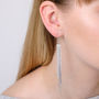 Cascading Sparkle Earrings, thumbnail 2 of 4