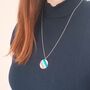 Florida Wooden Necklace, thumbnail 3 of 6