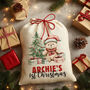 Personalised Christmas Sack 1st Christmas, thumbnail 5 of 5