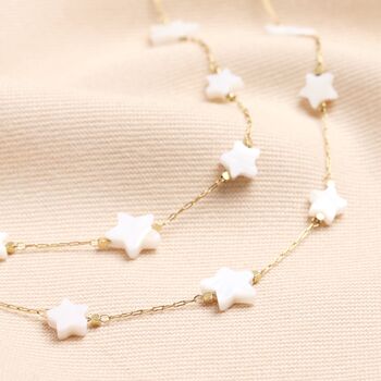 Shooting Stars Layered Necklace In Gold, 2 of 4