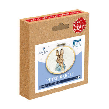 Peter Rabbit Mini Cross Stitch Kit, 5 of 5