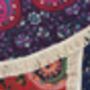 Large Round Boho Mandala Picnic Blanket, thumbnail 2 of 9