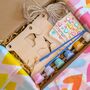 Personalised Wooden Name Bunting Craft Kit, thumbnail 1 of 4