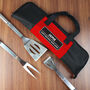 Personalised Classic Stainless Steel BBQ Kit, thumbnail 6 of 9