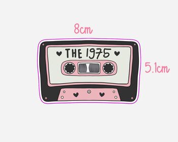 The 1975 Inspired Cassette Tape Sticker, 2 of 2
