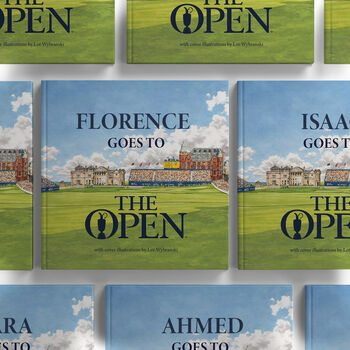 The Open Championship Personalised Children's Book, 2 of 10