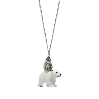 Polar Bear And Penguin Necklace, 2 of 2