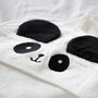 Baby Panda Bath Time Towel And Hand Mitt Gift Box Set, thumbnail 6 of 10