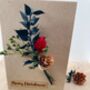 Dried Flower Christmas Card, thumbnail 4 of 5