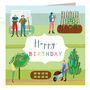 Gardening Happy Birthday Card, thumbnail 2 of 5