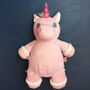 Personalised Monogram Unicorn Soft Toy, thumbnail 3 of 5