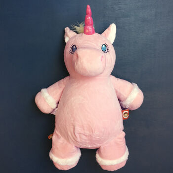 Personalised Monogram Unicorn Soft Toy, 3 of 5