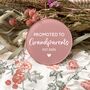 Promoted To Grandparents Announcement Plaque Sign, thumbnail 1 of 8