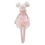 Ballerina Mouse Soft Toy, thumbnail 2 of 3