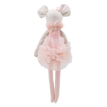 Ballerina Mouse Soft Toy, 2 of 3