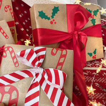 Candy Cane Christmas Gift Stickers, 8 of 9