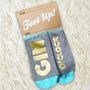 Gin O'clock Gold Socks, thumbnail 2 of 3