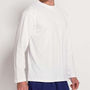 Men's Long Sleeved T Shirt In White, thumbnail 3 of 3