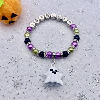 Personalised Halloween Charm Bracelet, 2 of 11
