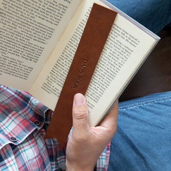Personalised Leather Bookmark, 2 of 12