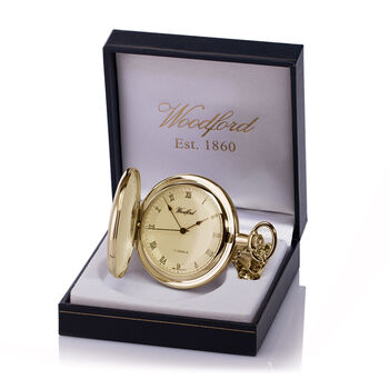 Woodford Gold Plate Mechanical Pocket Watch, 2 of 2