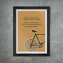 Cycling Mantra Cycling Poster Print, thumbnail 1 of 3