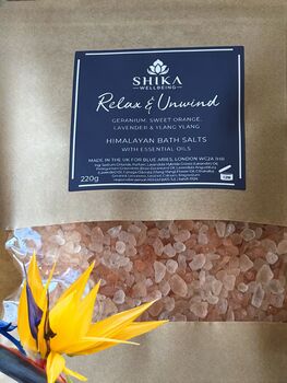 Aromatherapy Pure Essential Oil Himalayan Bath Salt, 3 of 7