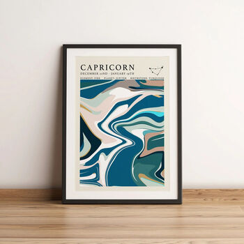 Capricorn Astrology Print, 4 of 4