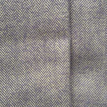 Men's 'Orkney' Herringbone Brushed Cotton Robe, 3 of 3