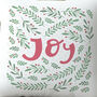 'Joy” Christmas Cushion, thumbnail 5 of 5