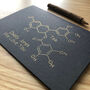 Personalised Tea Molecule Father's Day Card, thumbnail 1 of 12