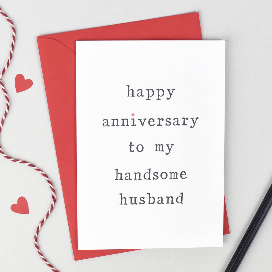 Husband Or Wife Anniversary Card, 1 of 4